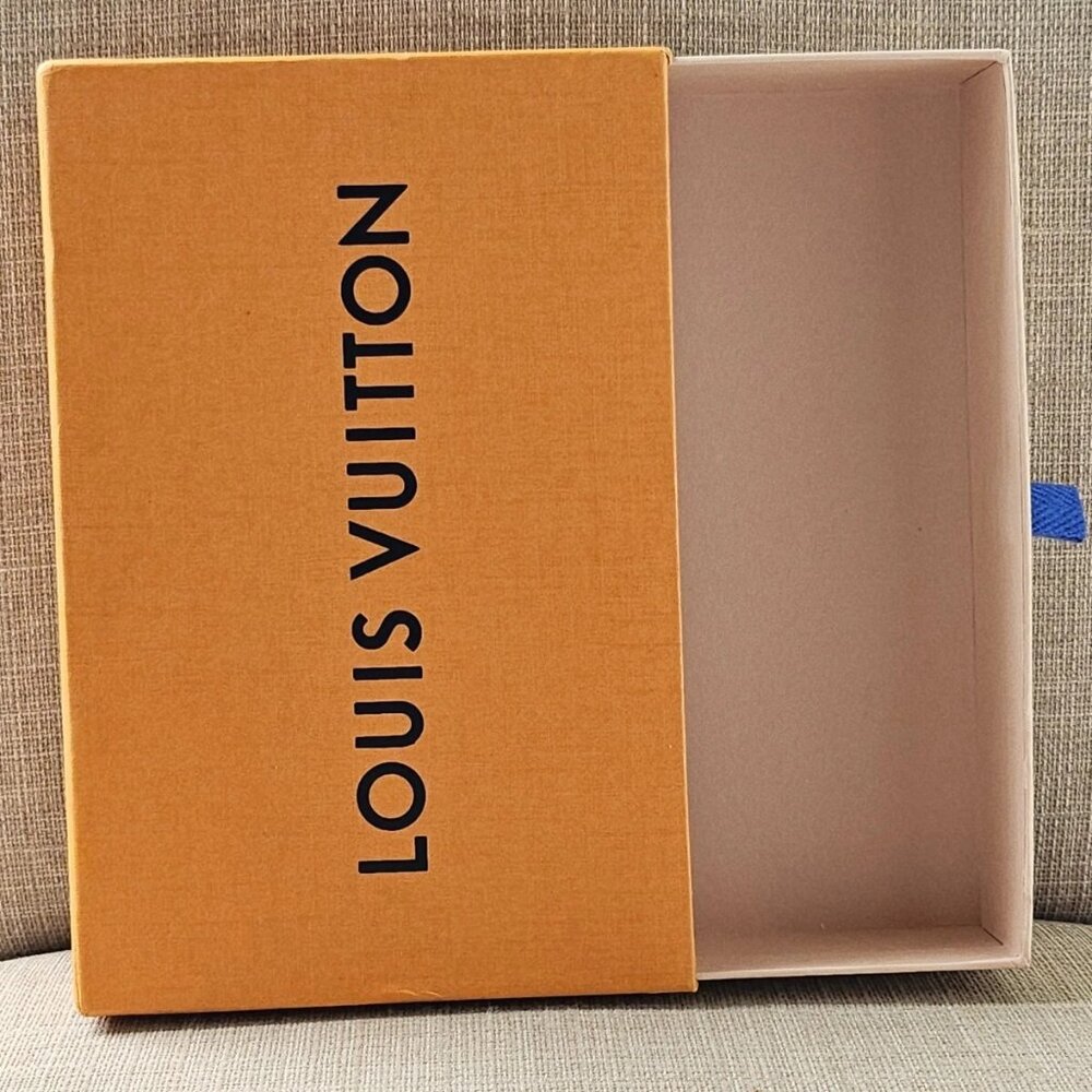 Louis Vuitton Empy Box Yellow Storage Box Authentic LV 8 X 5 inches - Picture 8 of 8